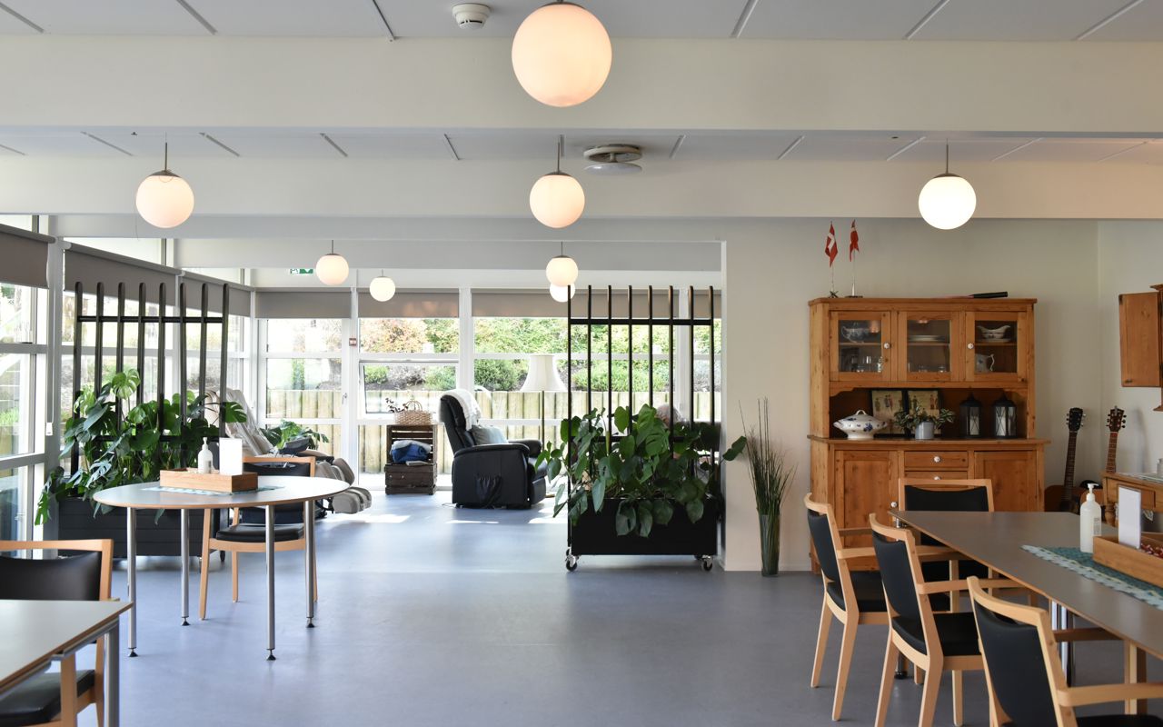 Opholdsstue hos Kristrupcentret