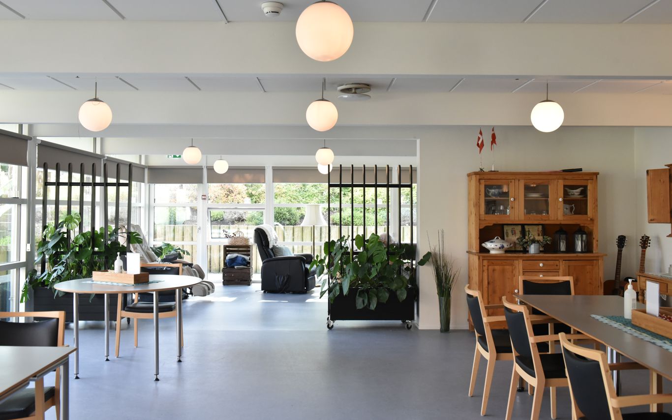 Opholdsstue hos Kristrupcentret