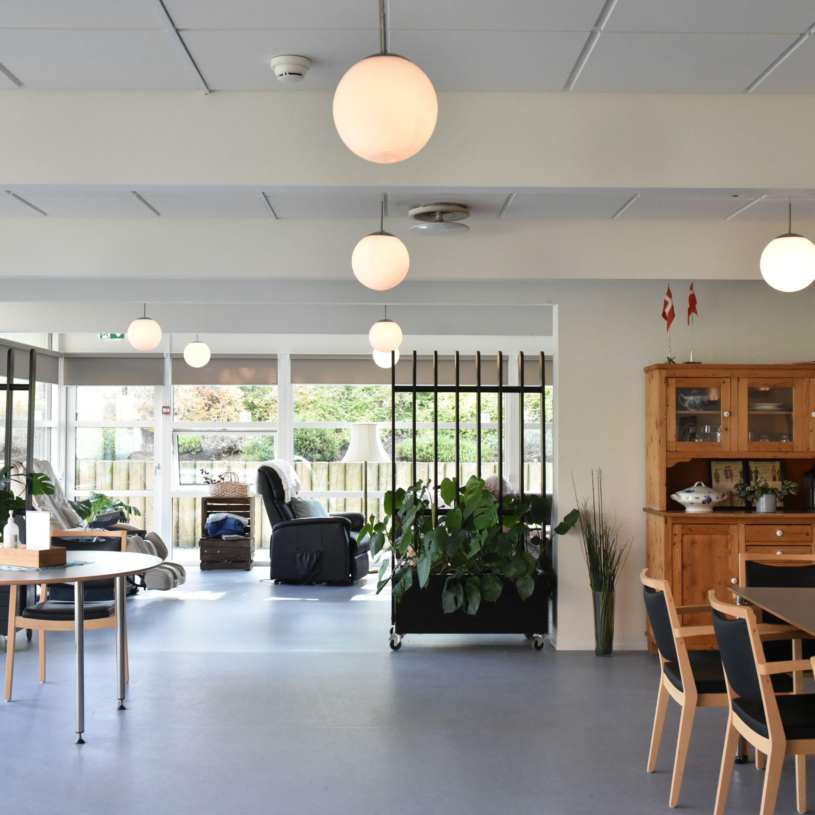 Opholdsstue hos Kristrupcentret