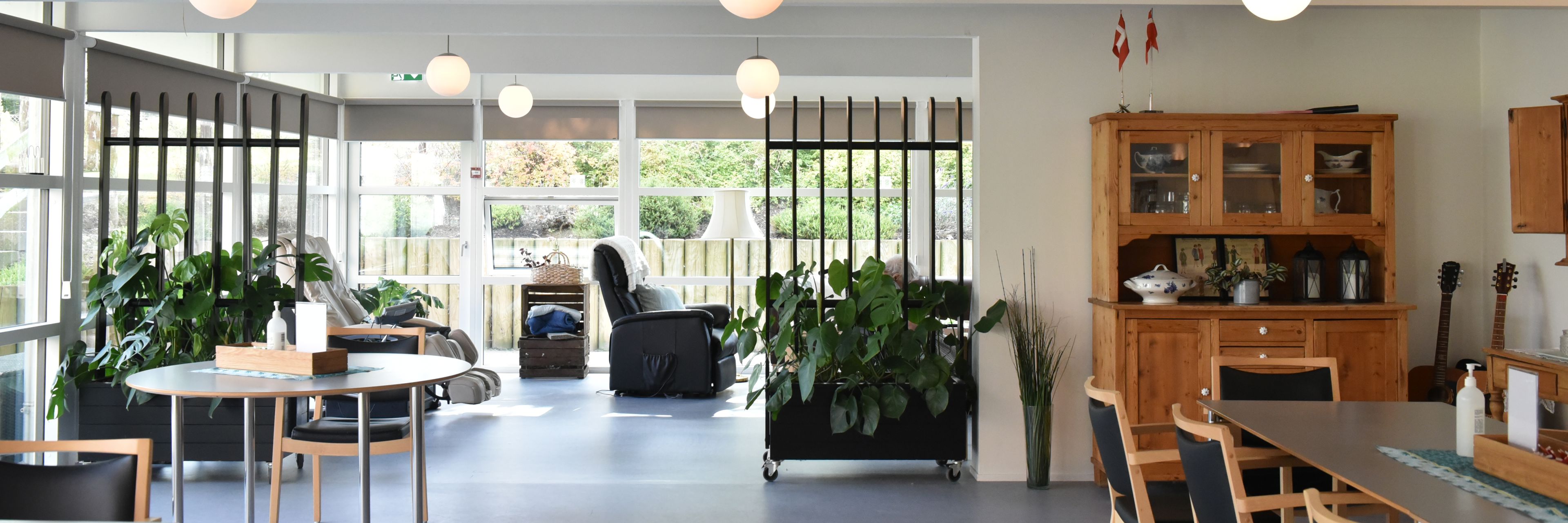 Opholdsstue hos Kristrupcentret