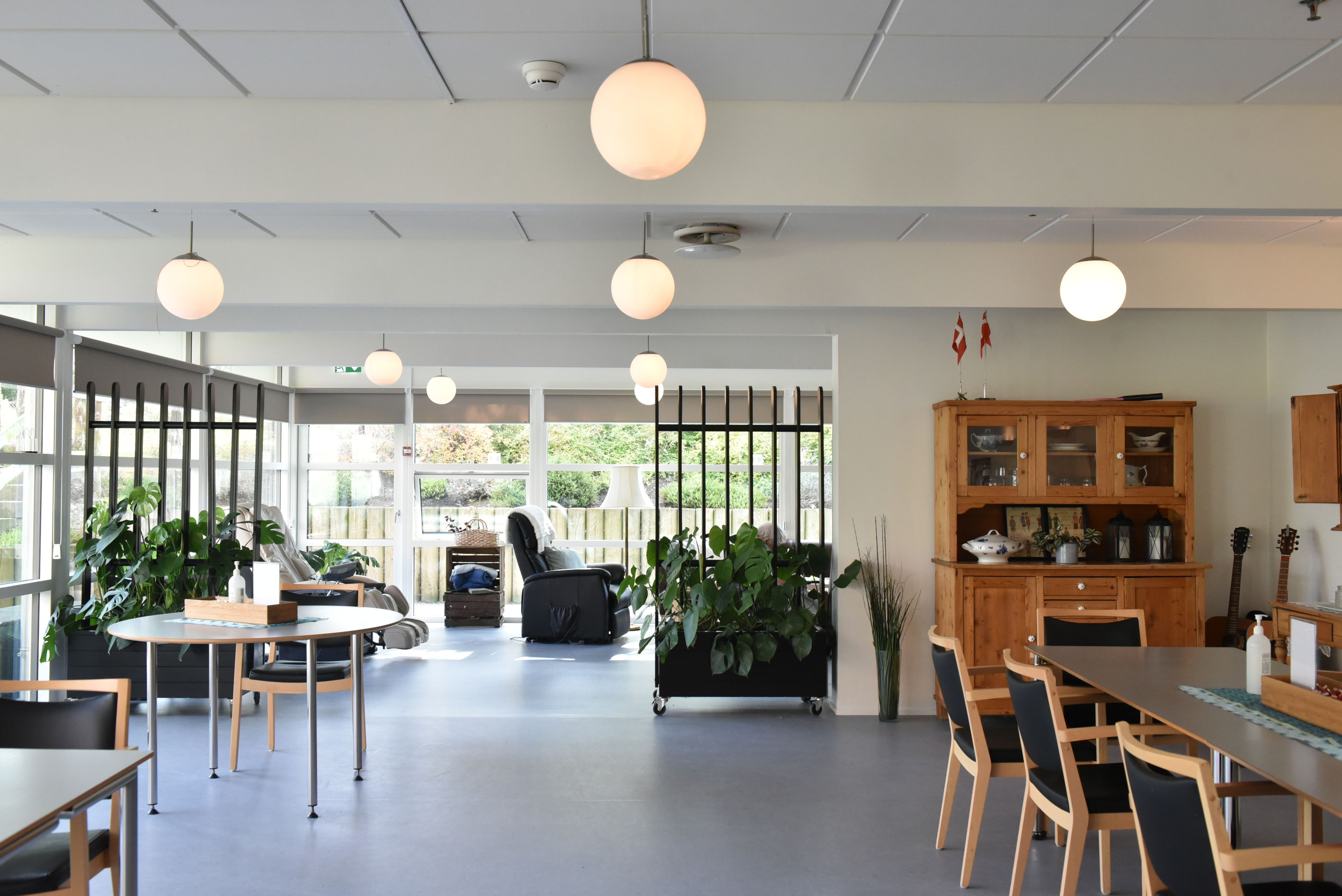 Opholdsstue hos Kristrupcentret